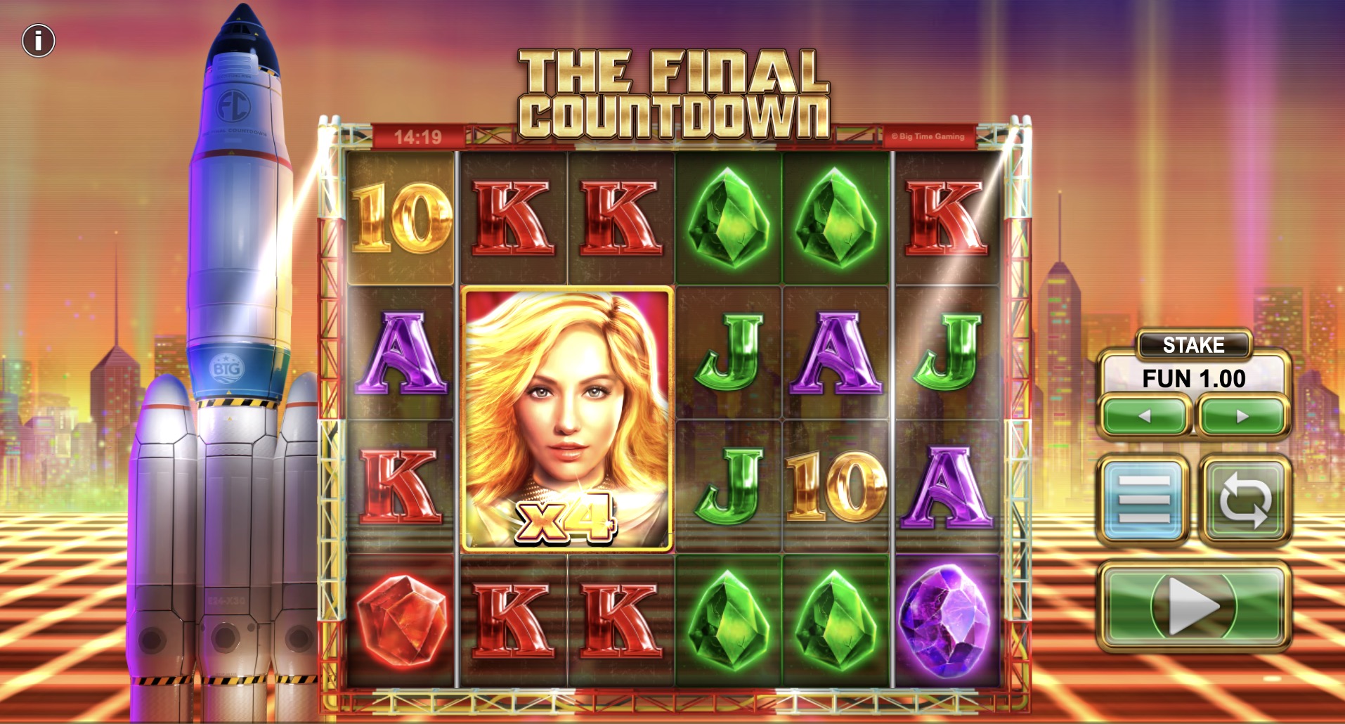 Онлайн автомат «The Final Countdown» от казино Leon Bet: космическое путешествие с музыкальным сопровождением